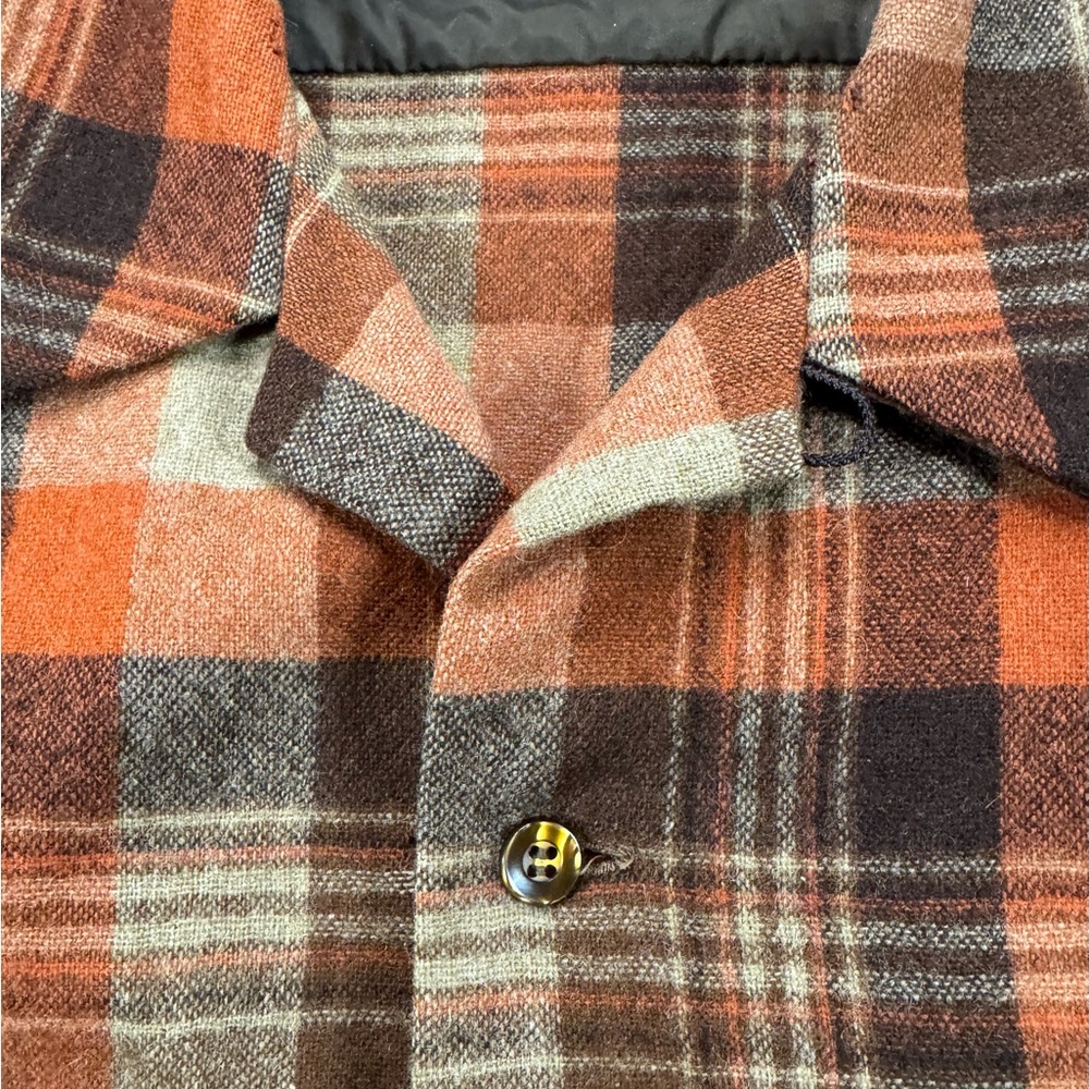 Vintage 70’s Pendleton Boardshirt Loop Collar Rus… - image 6